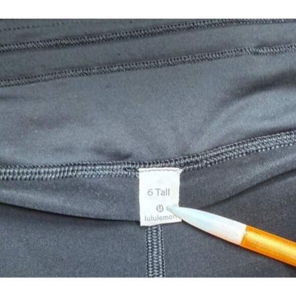 Lululemon Pace Rival Mid Rise Tennis Skirt Size 6 Tall Black - Pickleball - Cute - Picture 3 of 9